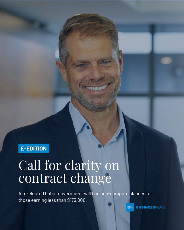 Business News interview on proposed changes to employment non-competes and restraints of trade teaser image